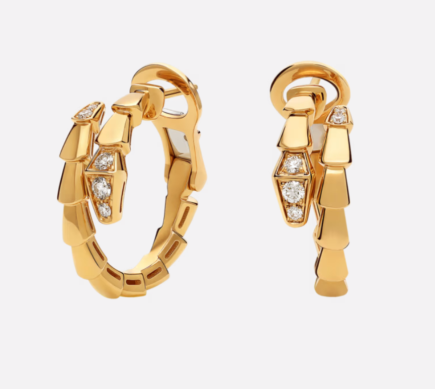 세르펜티 바이퍼 다이아 이어링 